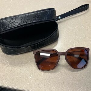 Oakley Brown Sunglasses with Black Case
